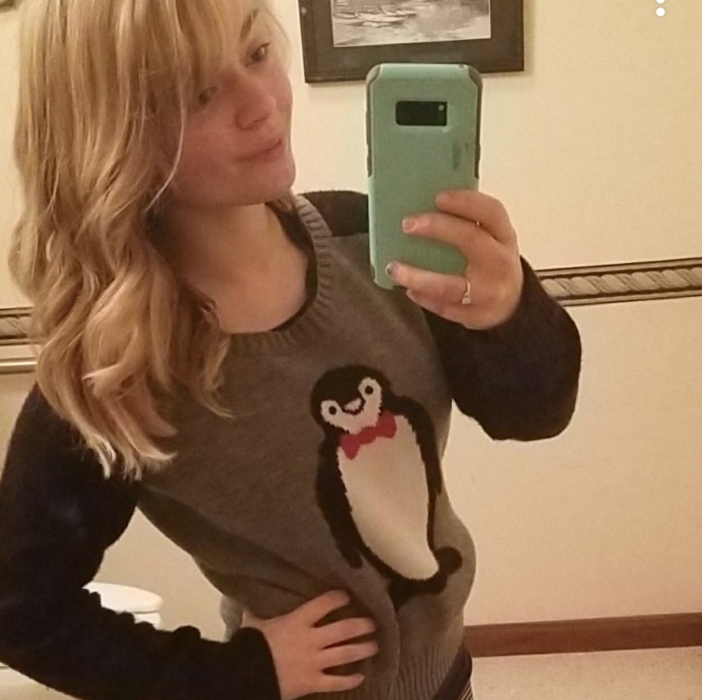 Cute Penguin Sweater